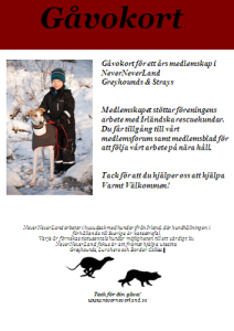 Gåvokort Medlemskap